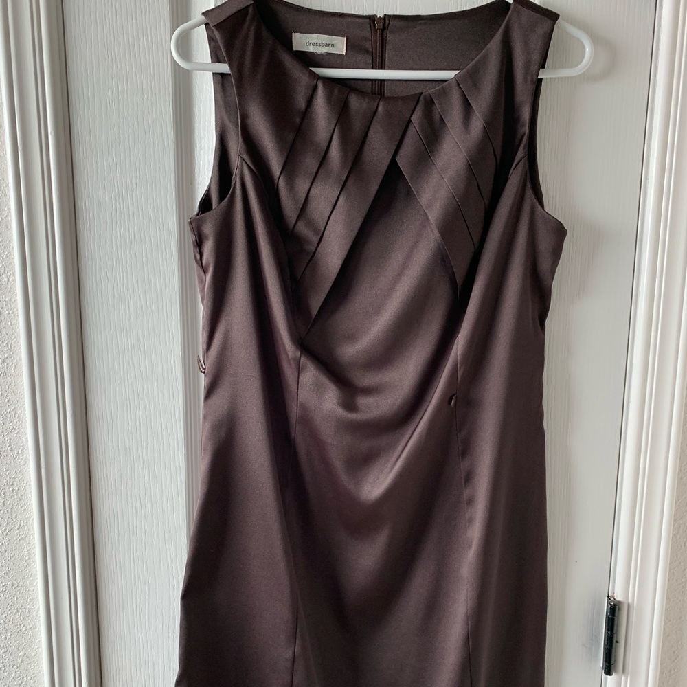 Chocolate Brown Cocktail Dress